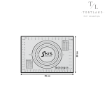 Силіконовий килимок для тіста ММ-1038 ZN (30*40см)